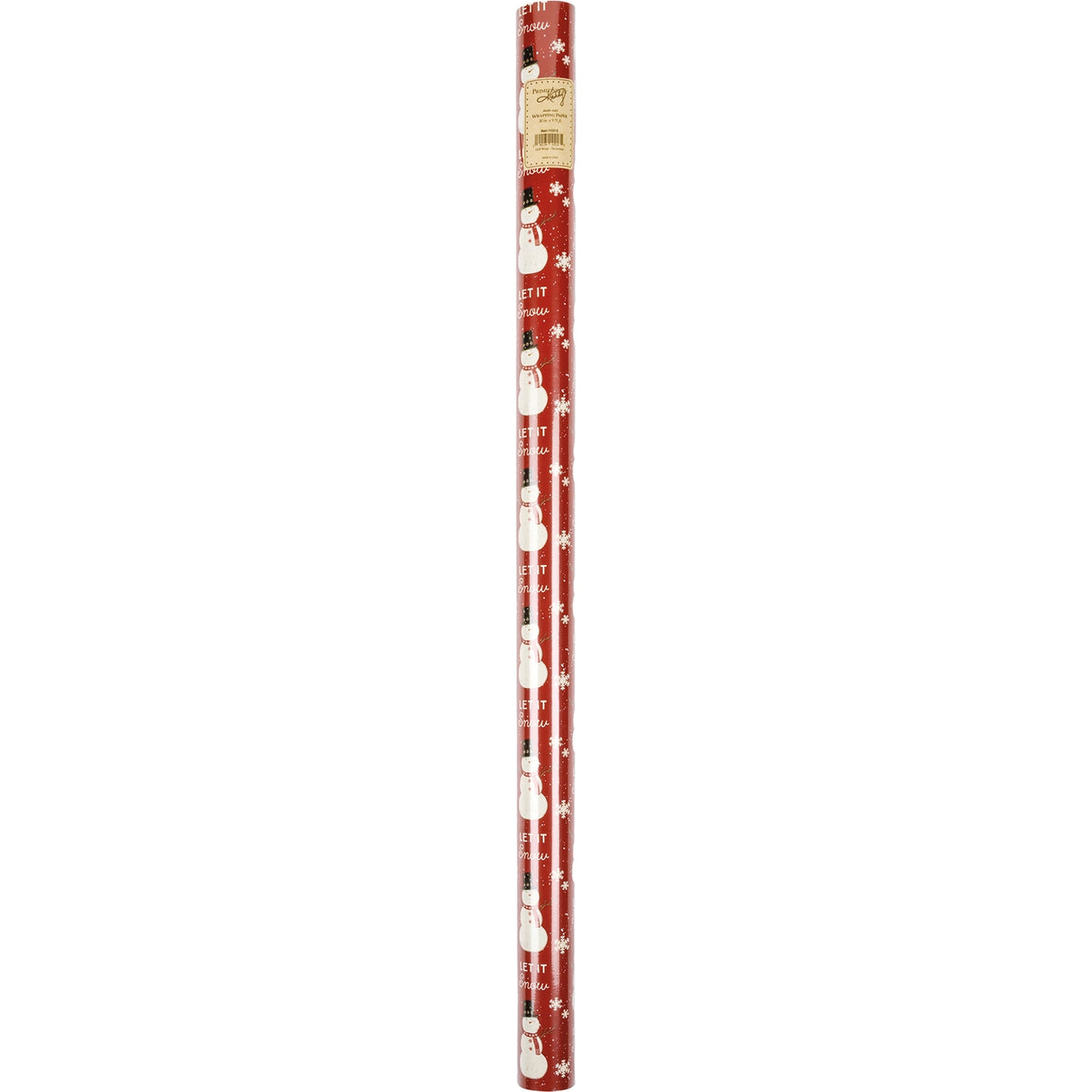 Snowman Christmas Gift Wrap – Double-Sided Wrapping Paper Roll