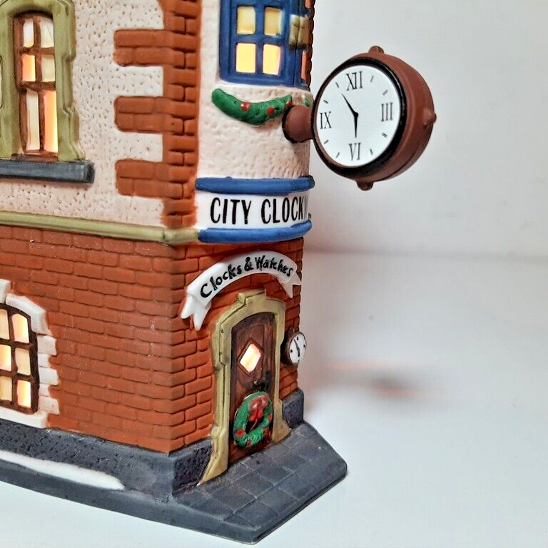 Department 56 Christmas in the City - City Clockworks #5531-0