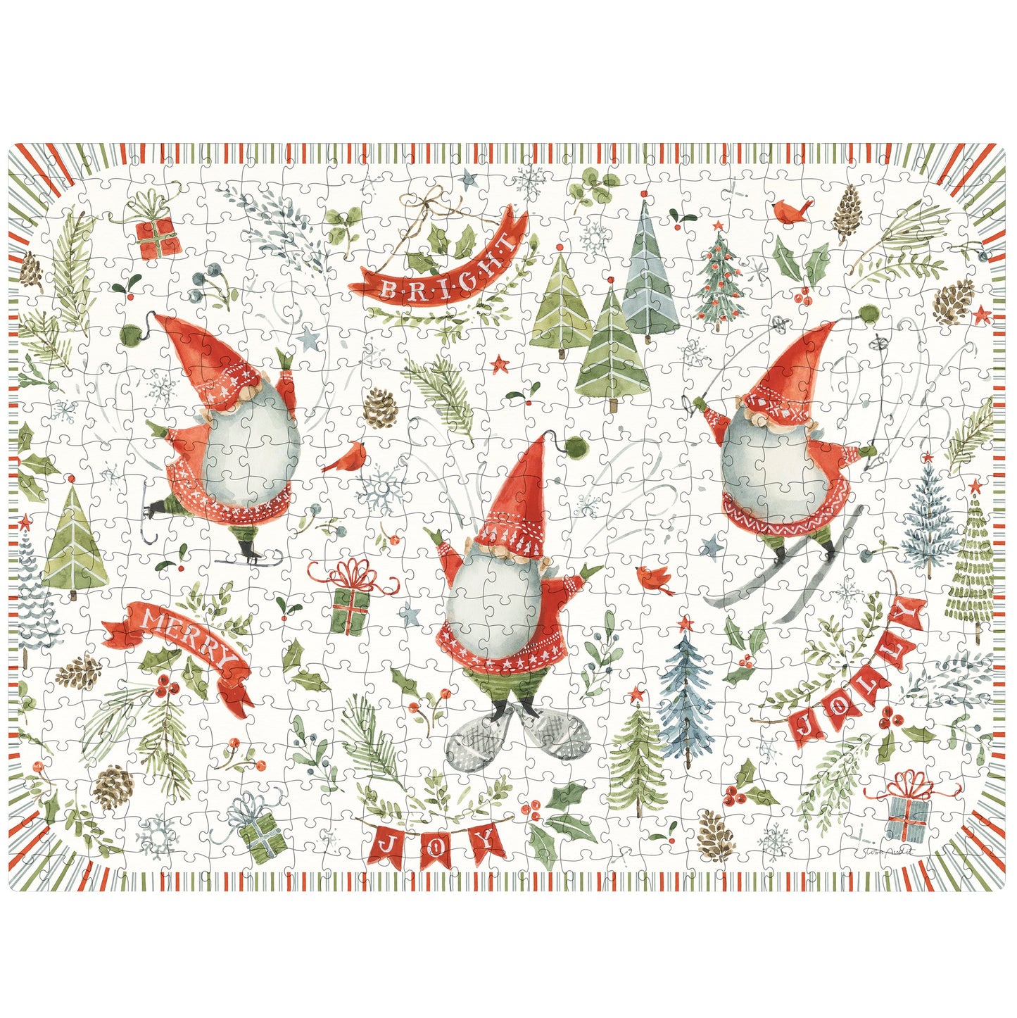 Christmas Gnomes Puzzle