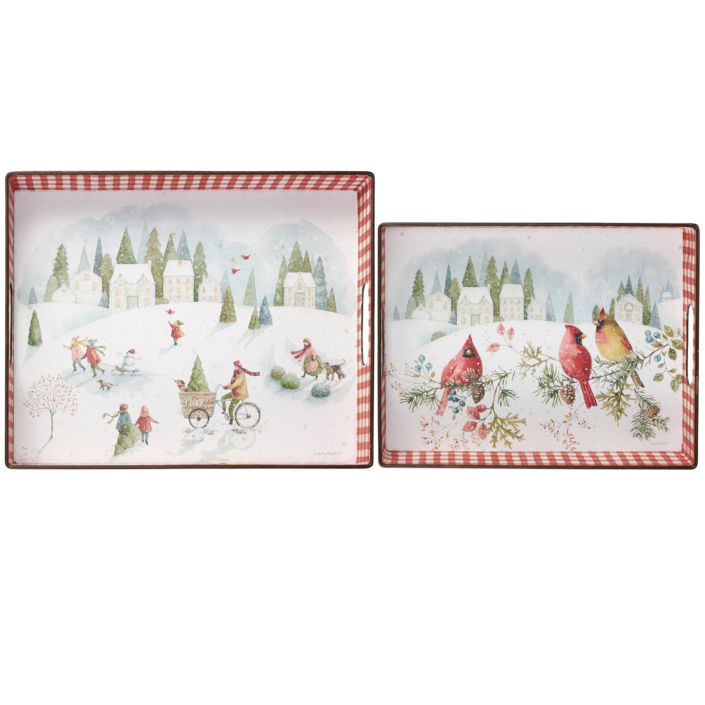 Winter Wonderland Tray Set