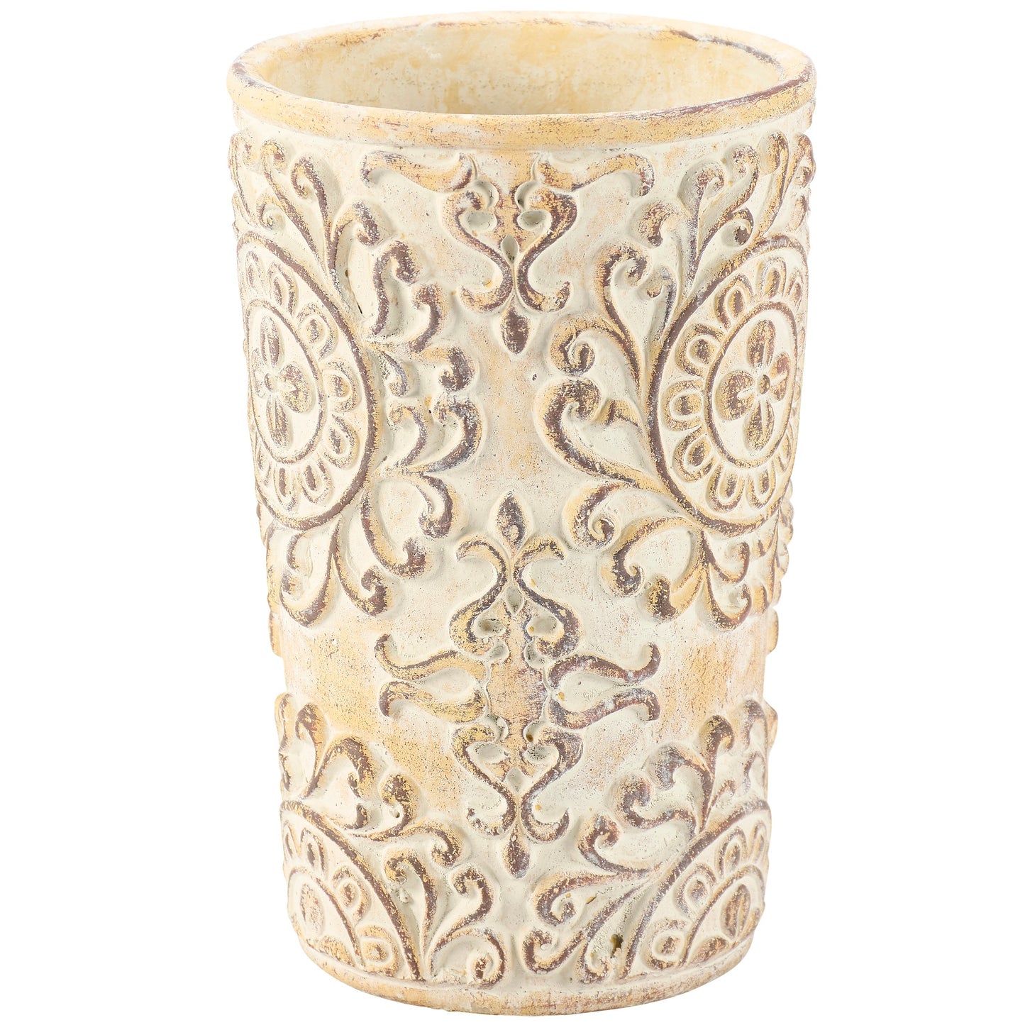 Large Nouveau Floral Planter