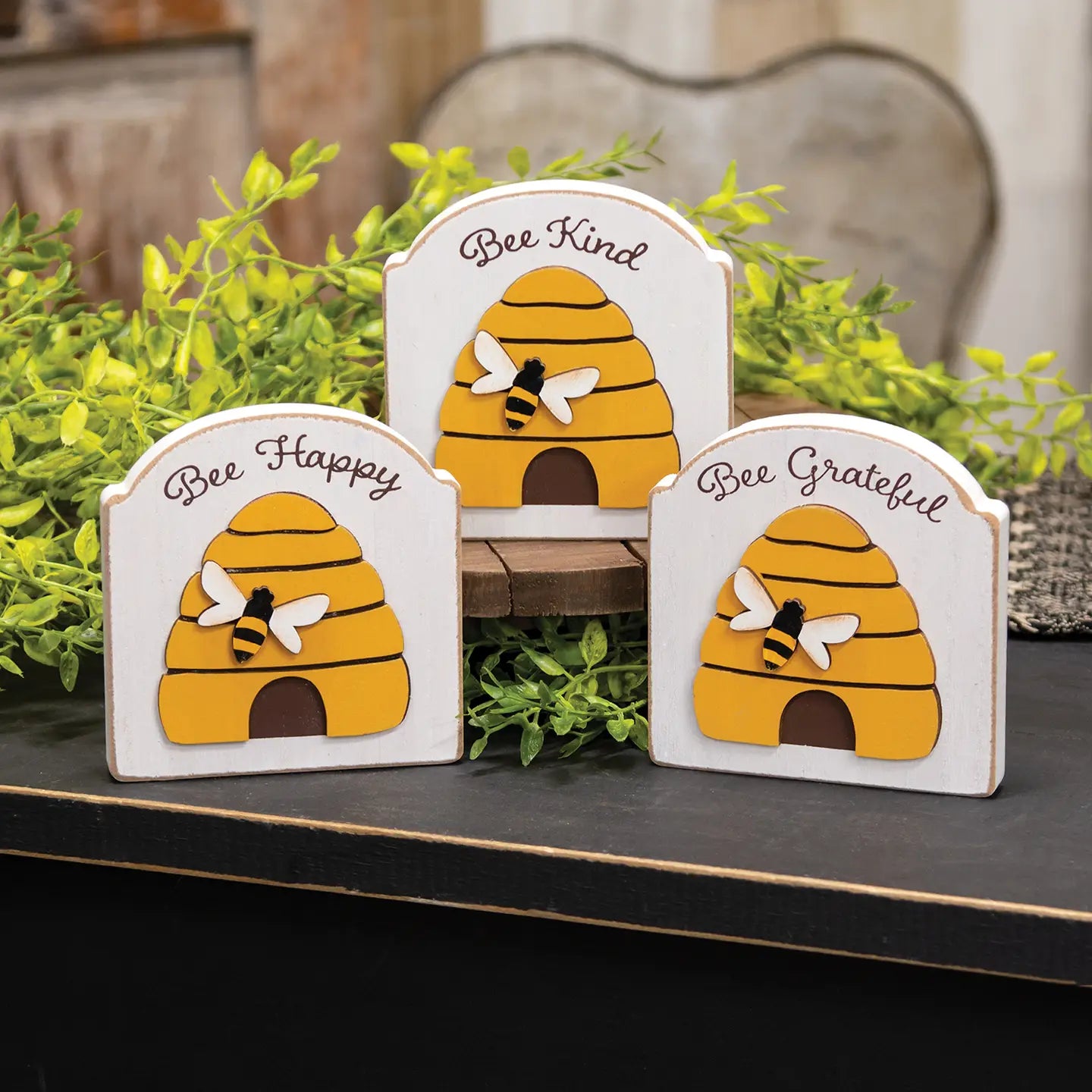 Sweet Words Layered Arched Beehive Block