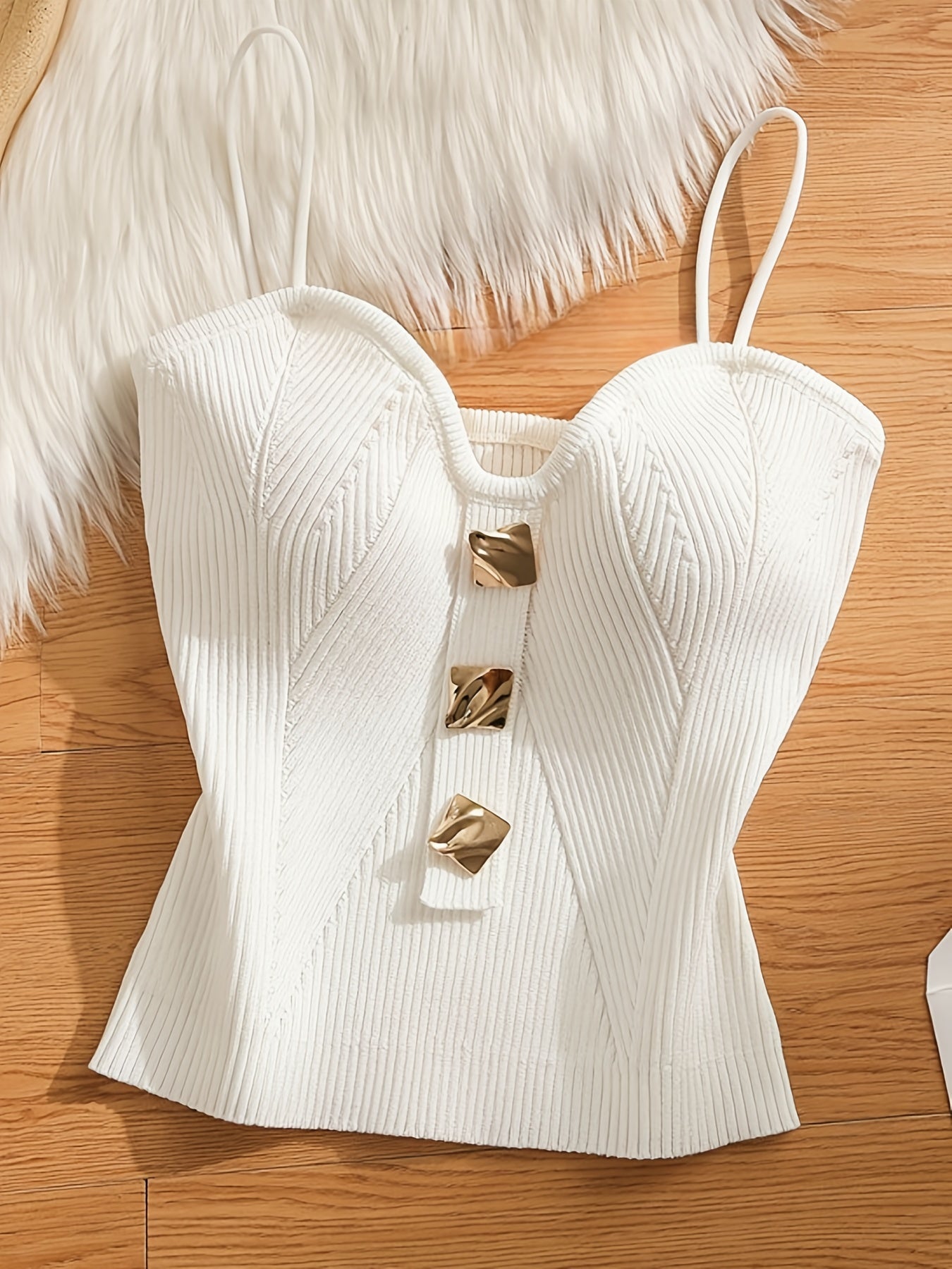 Camisole Top - White - One Size