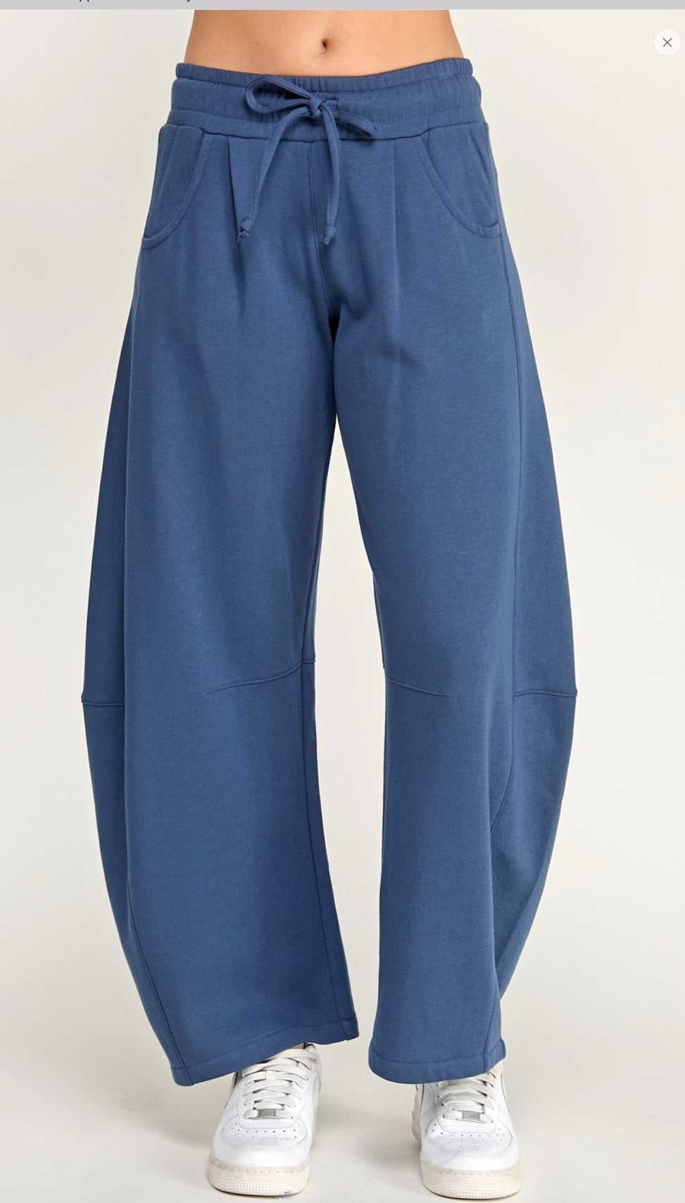 Reflex barrel Joggers - Blue - Medium