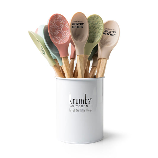 Krumbs KitchenÂź Farmhouse Silicone Spoon