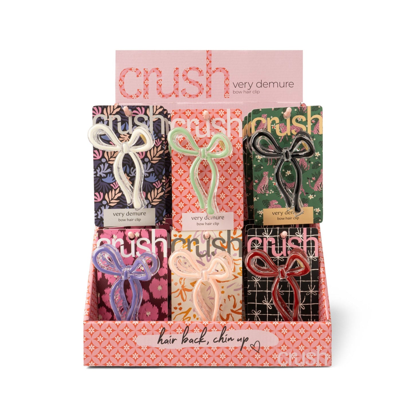 Crush™ Very Demure Bow Hair Clip - Green