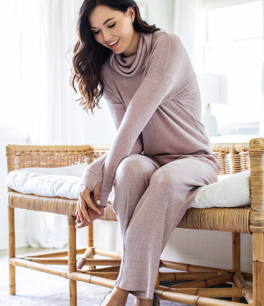 Hello Mello® CuddleBlend Lounge Pants - Pink - Medium