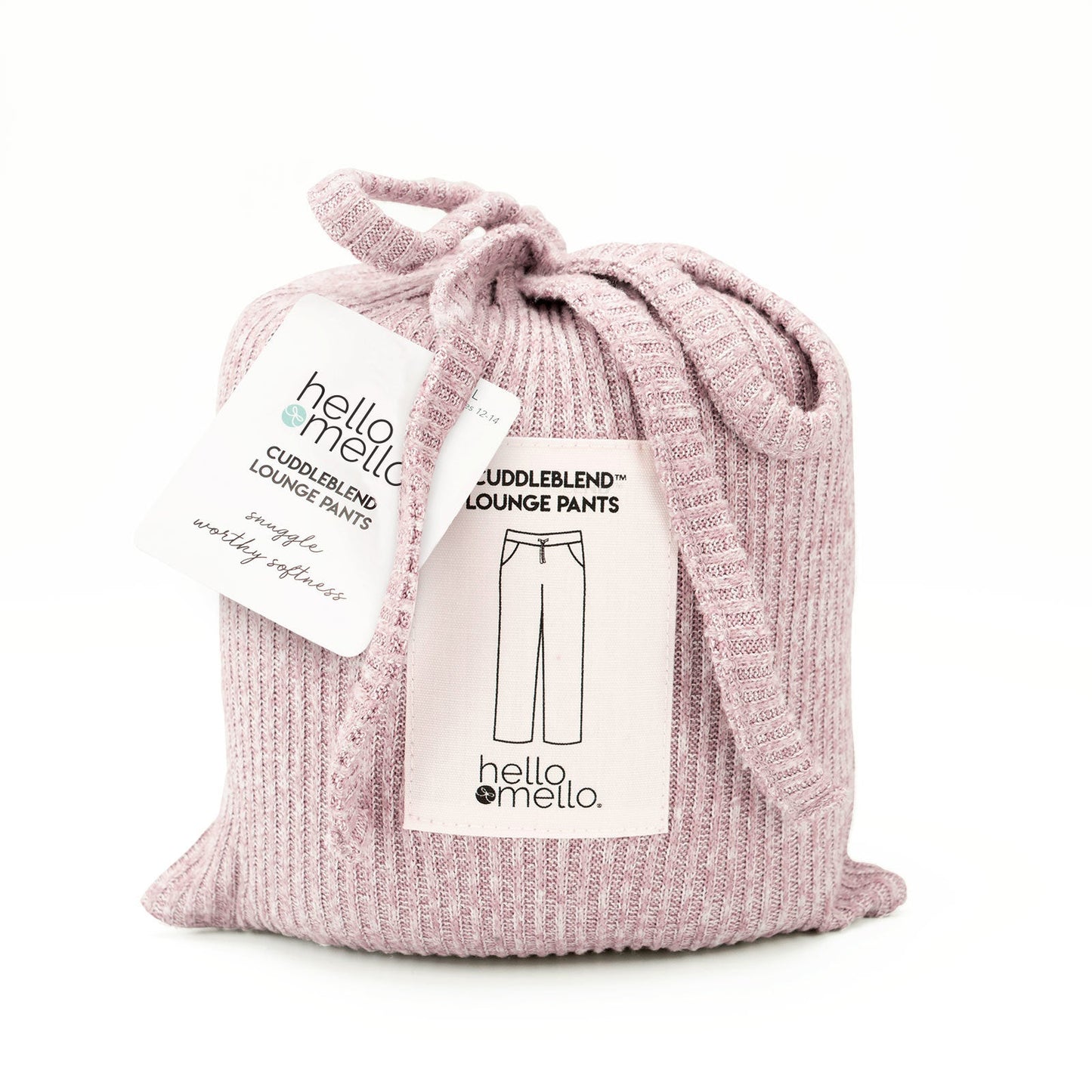 Hello Mello® CuddleBlend Lounge Pants - Pink - Large