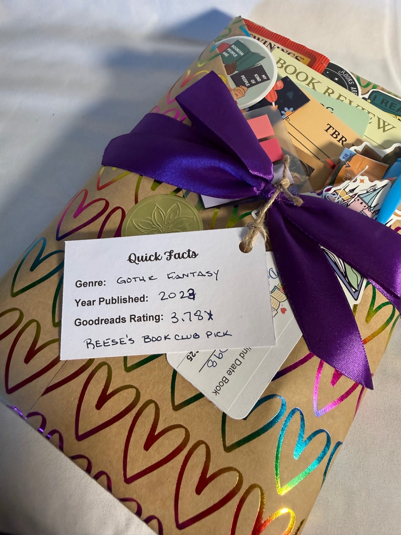 Date My Books Deluxe Blind Date Book - Fantasy - D98