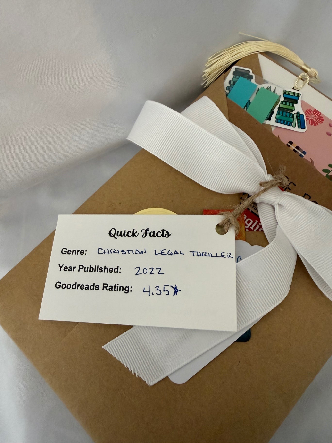Date My Books Blind Date Book - Christian Legal Thriller - 518