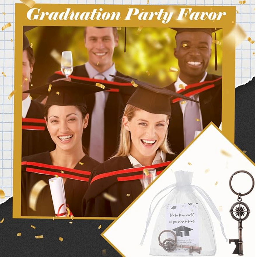 Graduation Party Accessories - Bronze - 3 inch / 7.5 cm