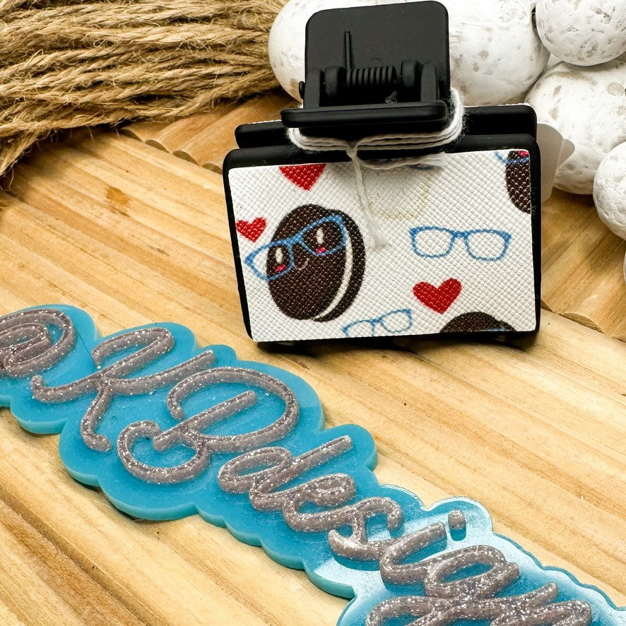 Cookies & Cream Claw Clip Small (00L0GB)