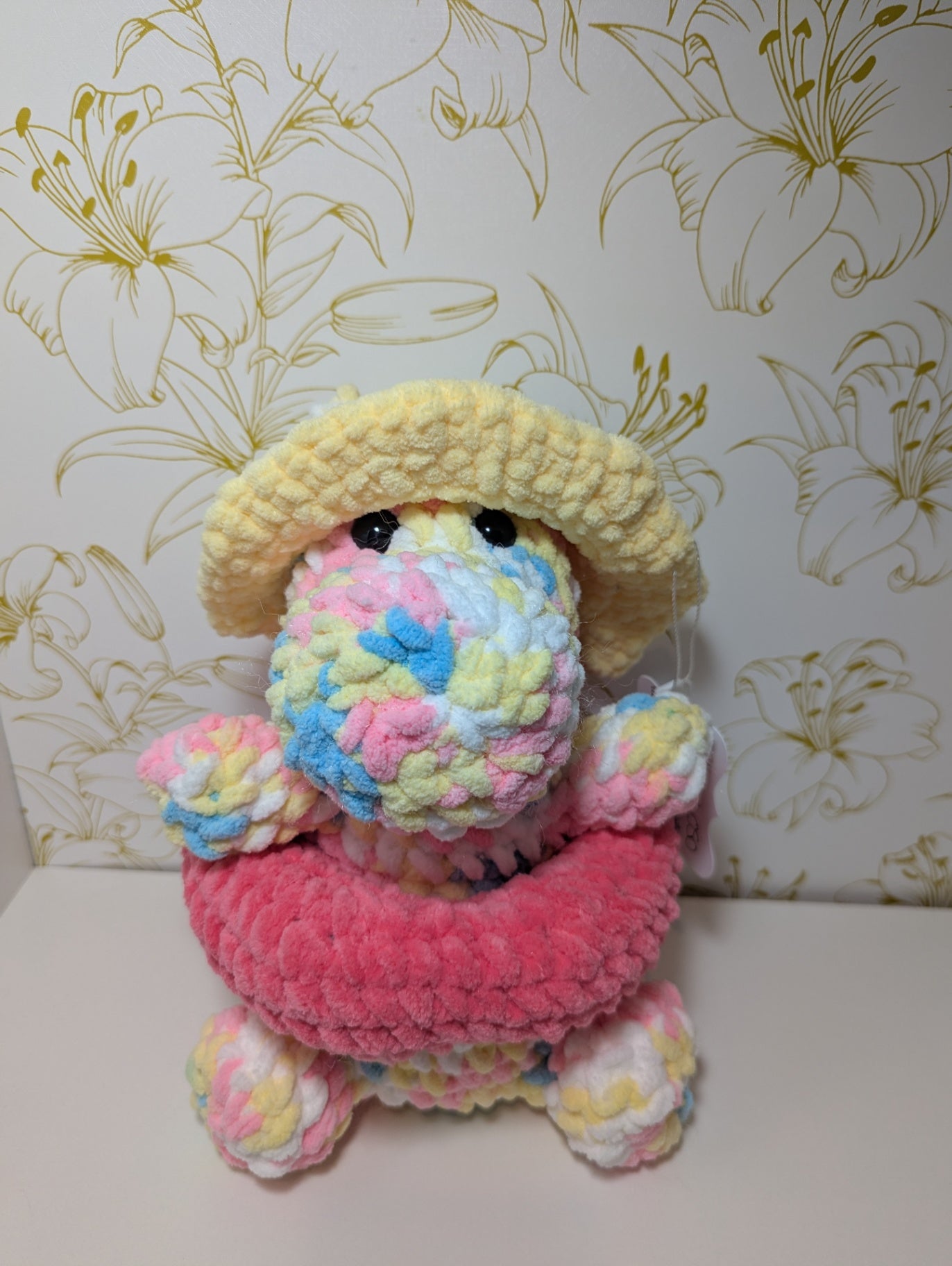Mama Bear Sewing Den LLC Plushie - - Multi Hippo