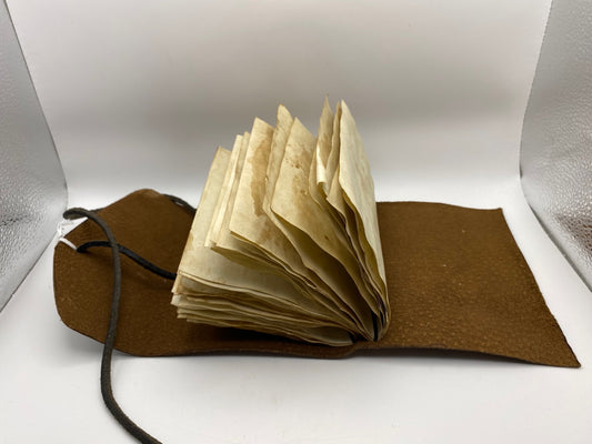 Handmade Leather journal - Brown - 6.25" x 4.5"