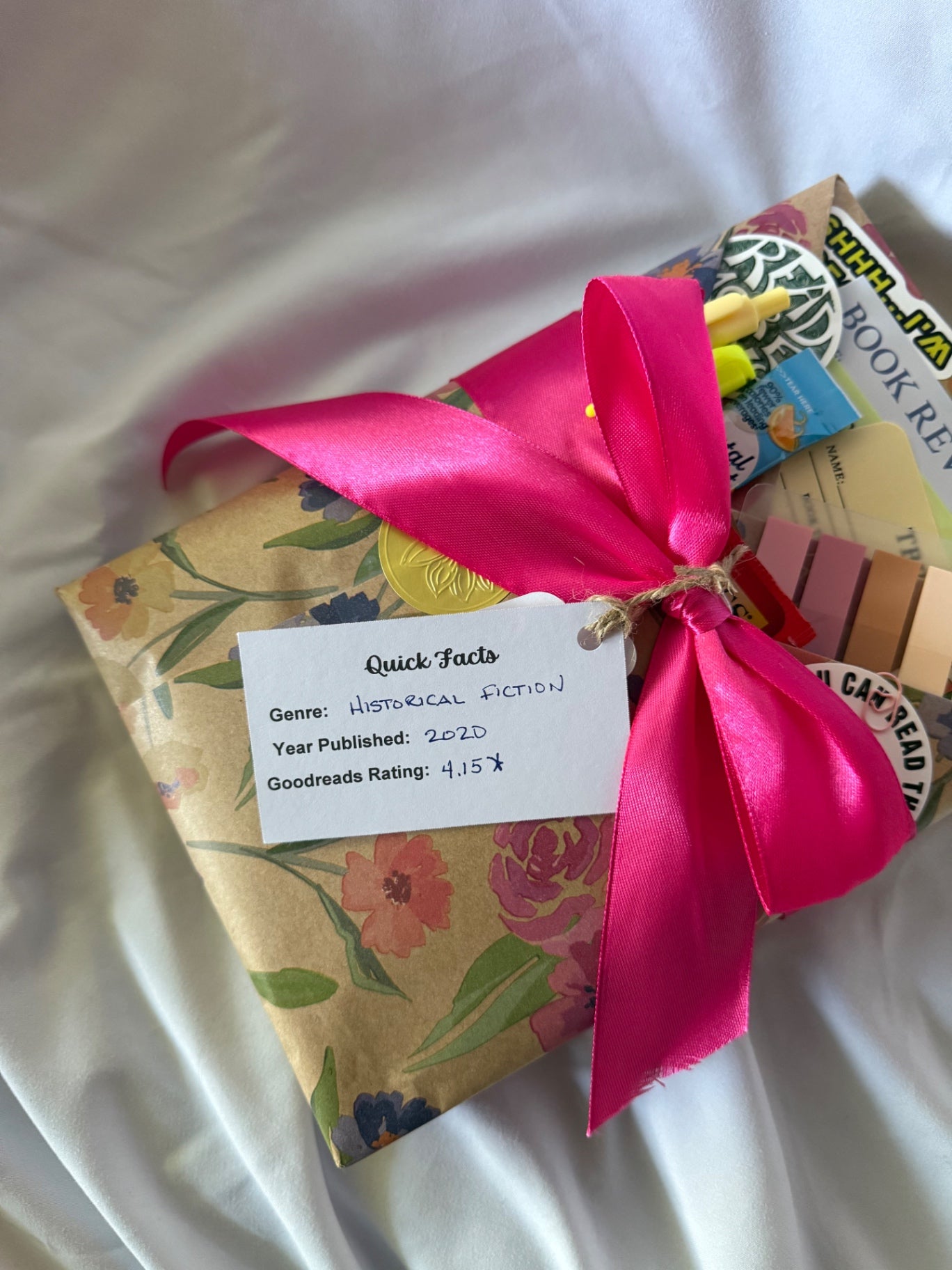 Date My Books Deluxe Blind Date Book - Historical Fiction - D102