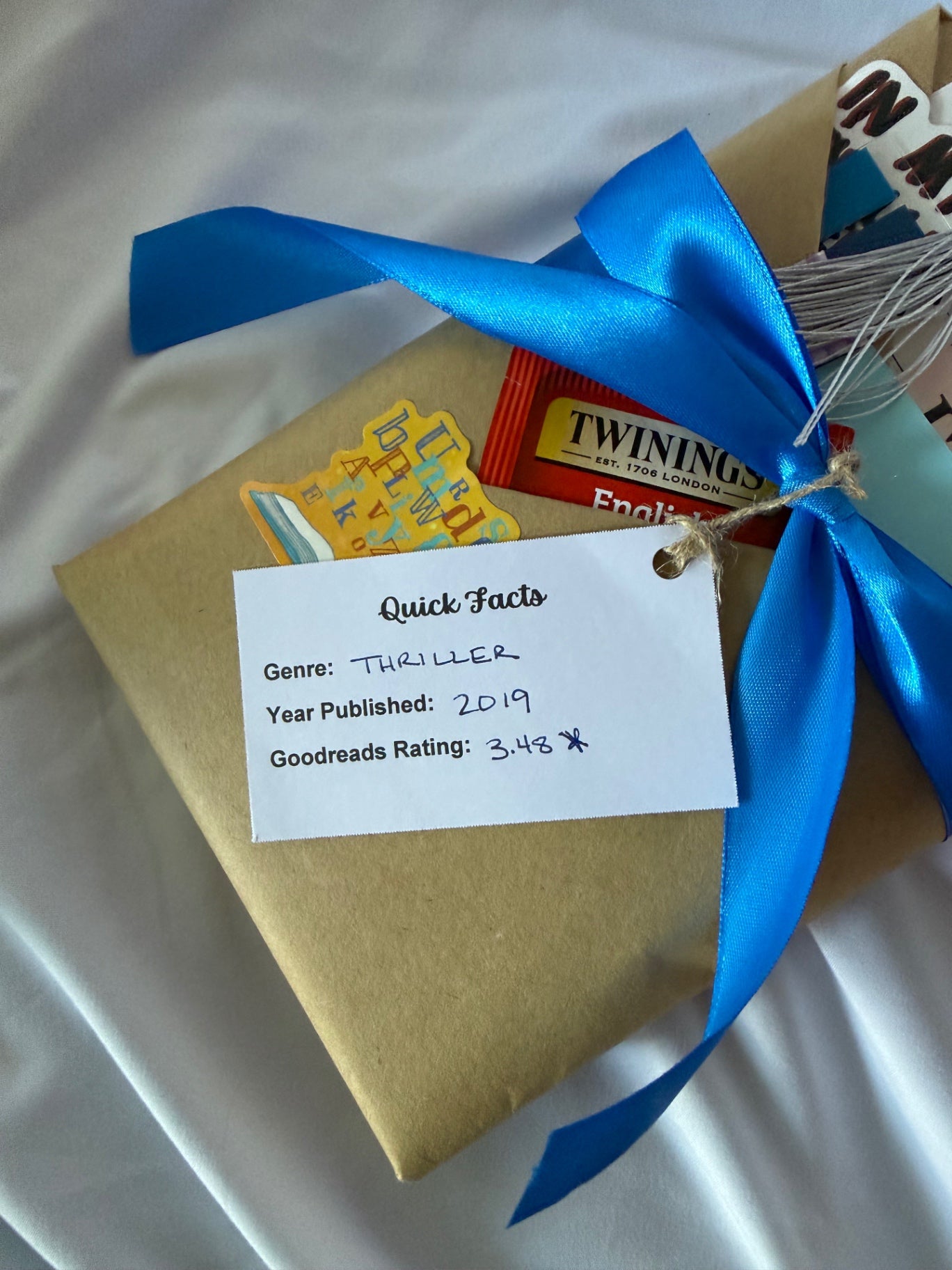 Date My Books Blind Date Book - Mystery/Thriller - 445