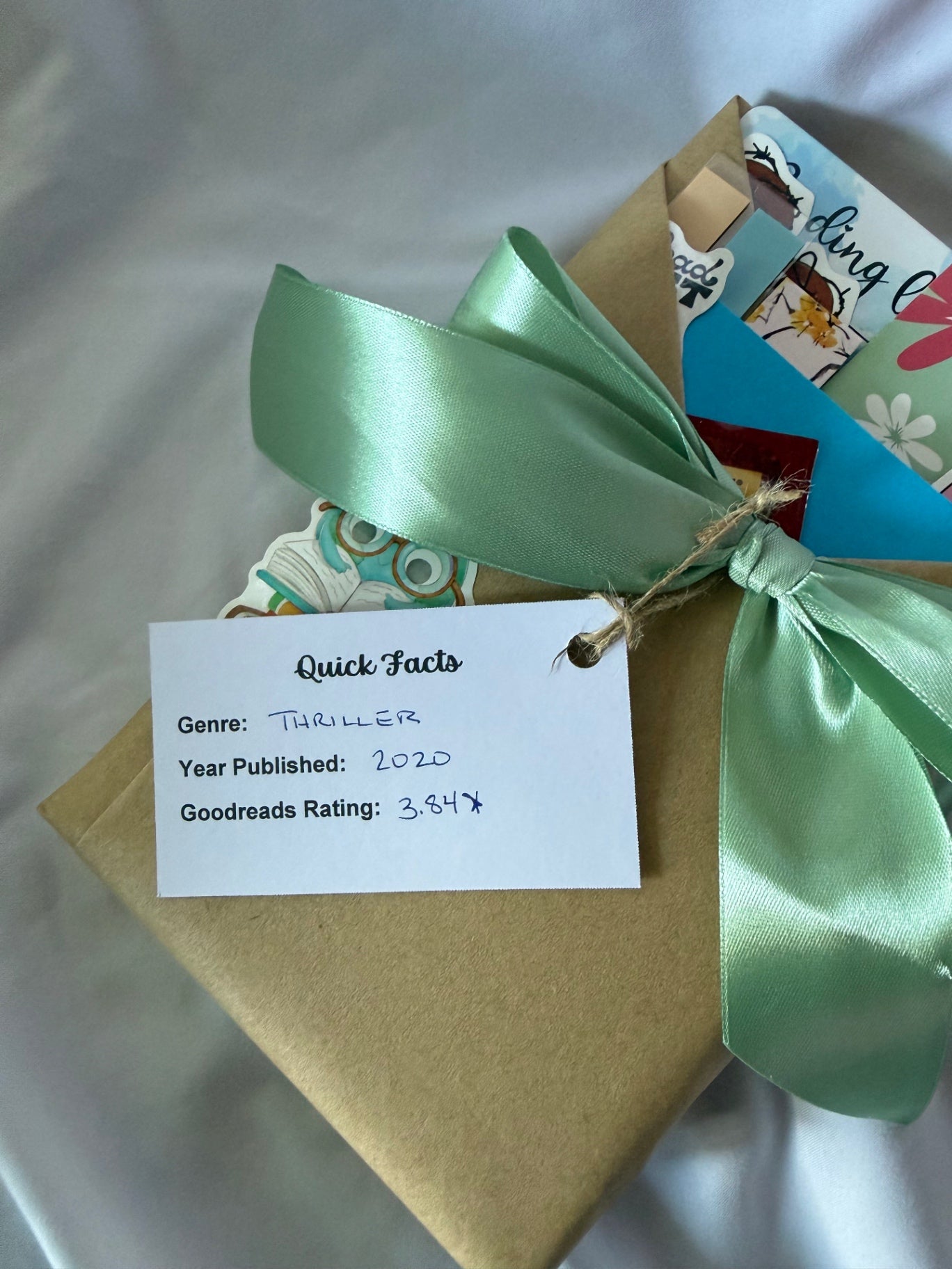 Date My Books Blind Date Book - Mystery/Thriller - 402