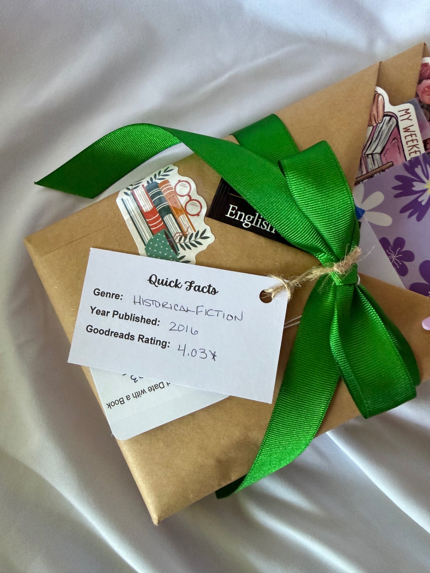 Date My Books Blind Date Book - Historical Fiction - 303