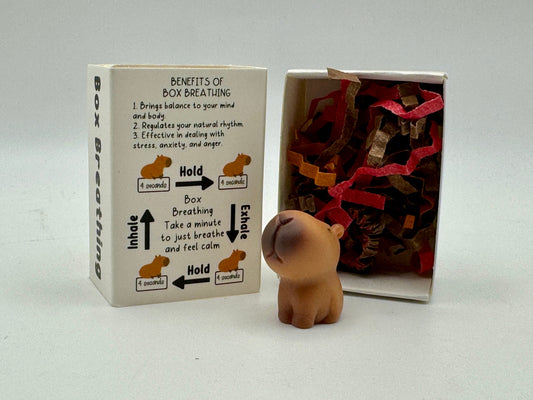 Emotional Support Figurine - Box/Square Breathing - Capybara
