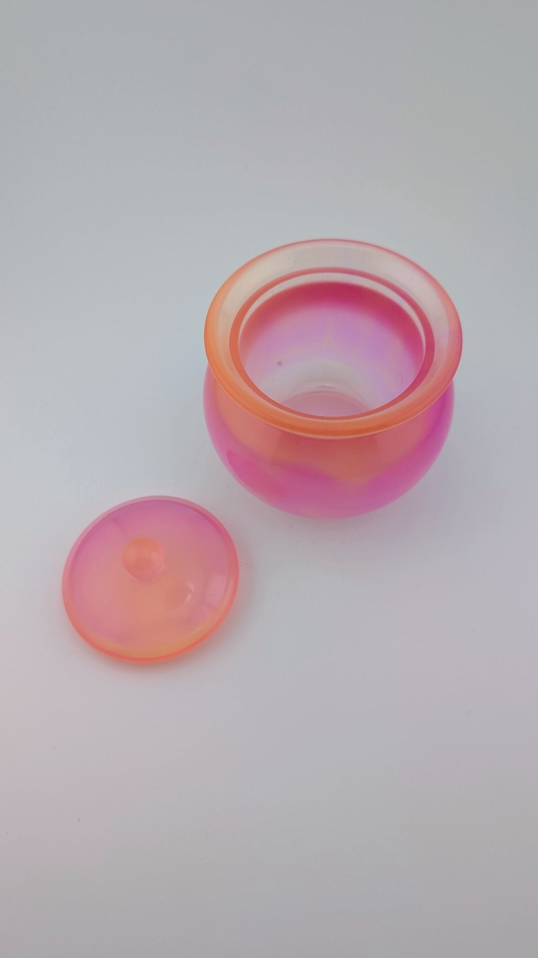 Poured Home Decor - Pink - 3.5"