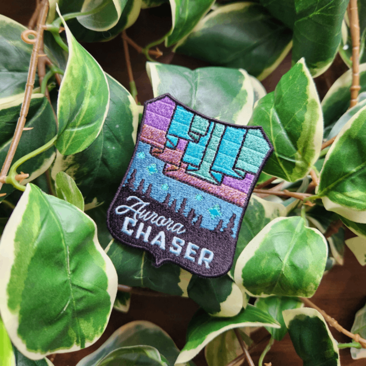 Aurora Chaser Iron on Patch