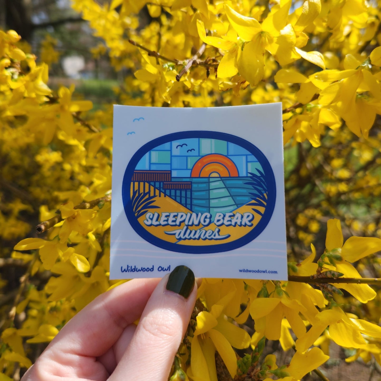 Sleeping Bear Dunes Vinyl Sticker