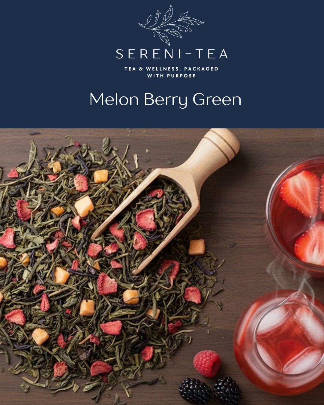 Melon Berry Green - Sereni-Tea Tea - - 1.5 oz