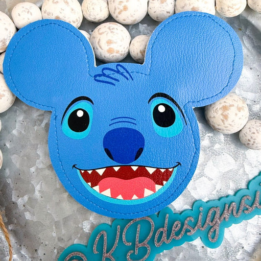 Blue Alien Coin Purse (00L05F)
