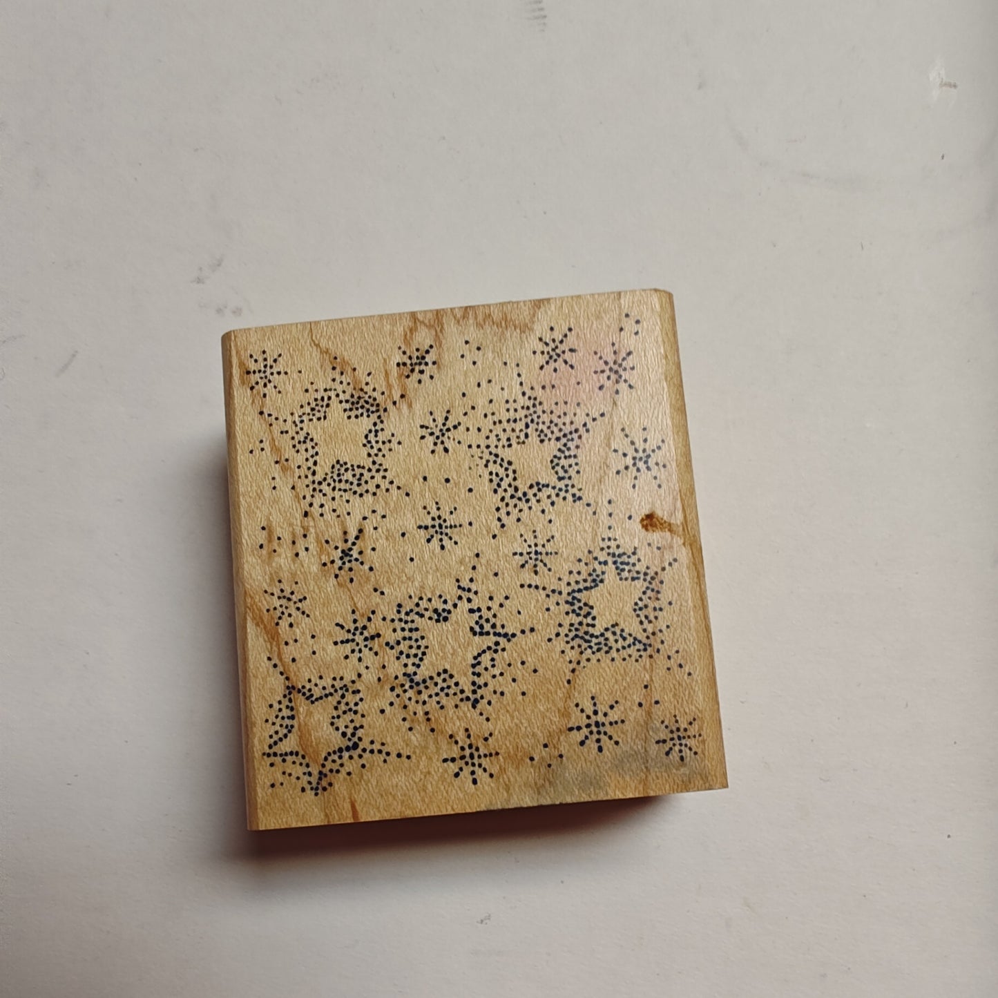 Stampede Stamps Rubber Stamp - Starry Night - 2.5"x 2.25"