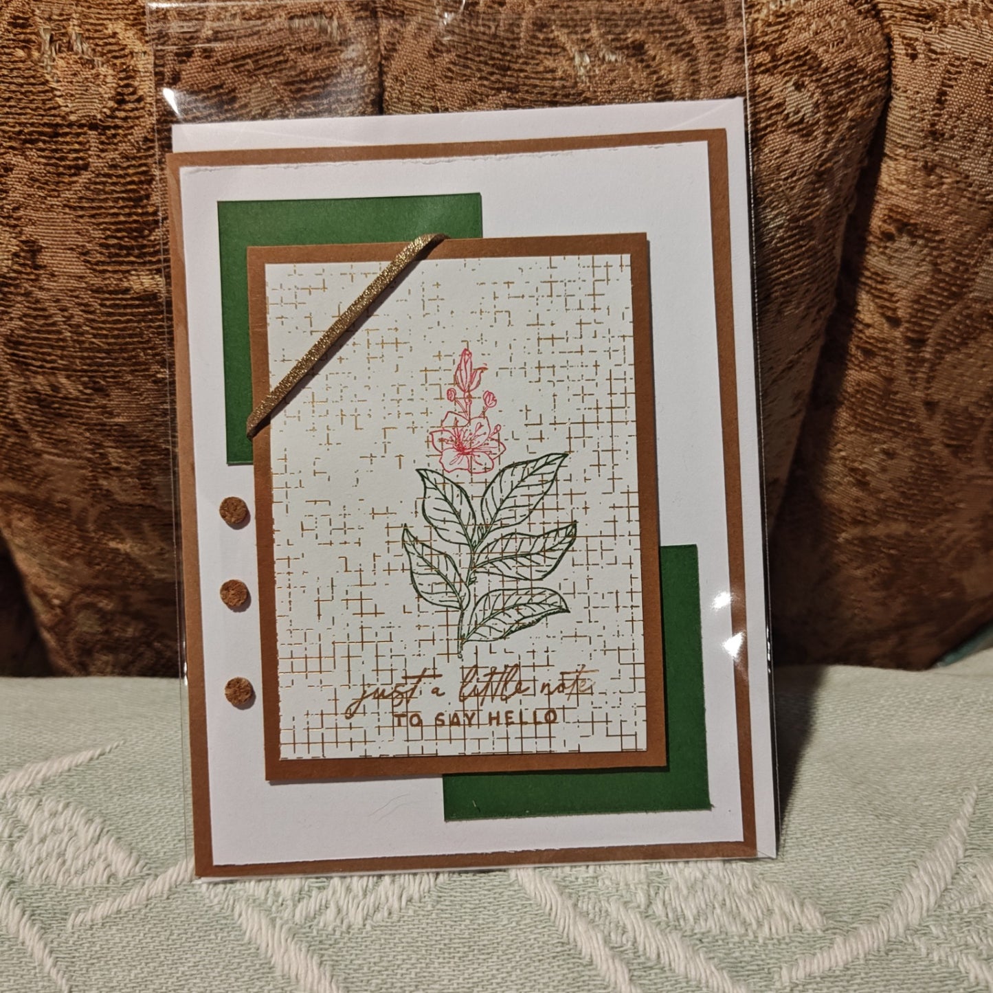 Handmade Greeting Card - Multicolor - Standard