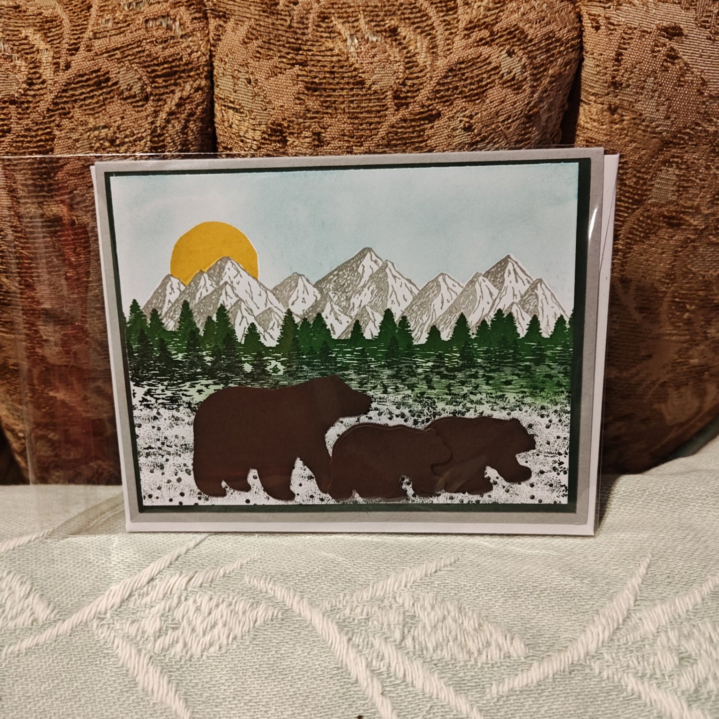 Handmade Greeting Card - Multicolor - Standard