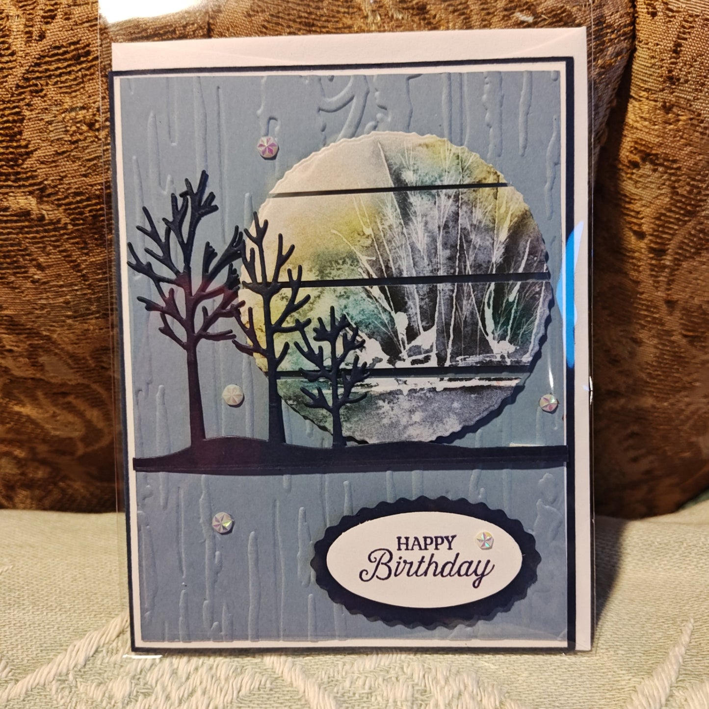 Handmade Greeting Card - Multi-color - Standard