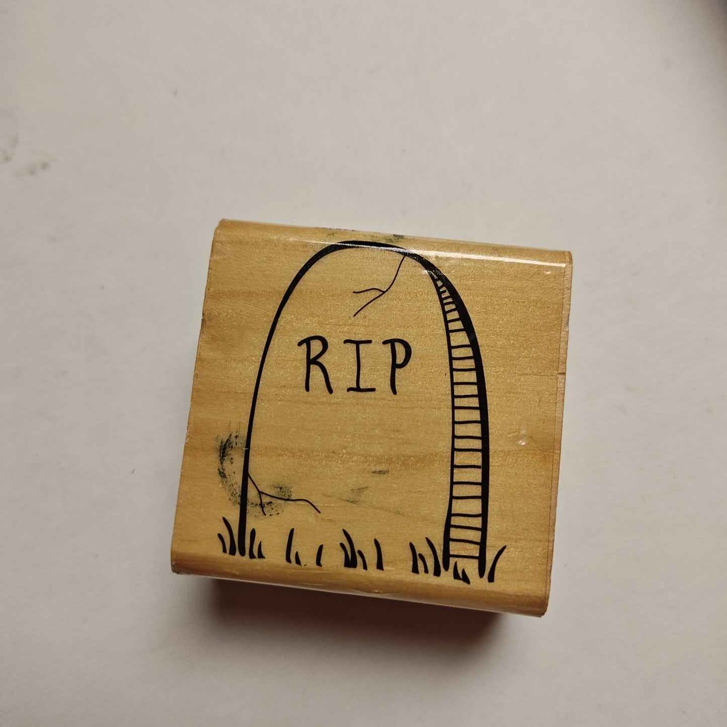 Recollections Rubber Stamp - R.I.P. - 2"