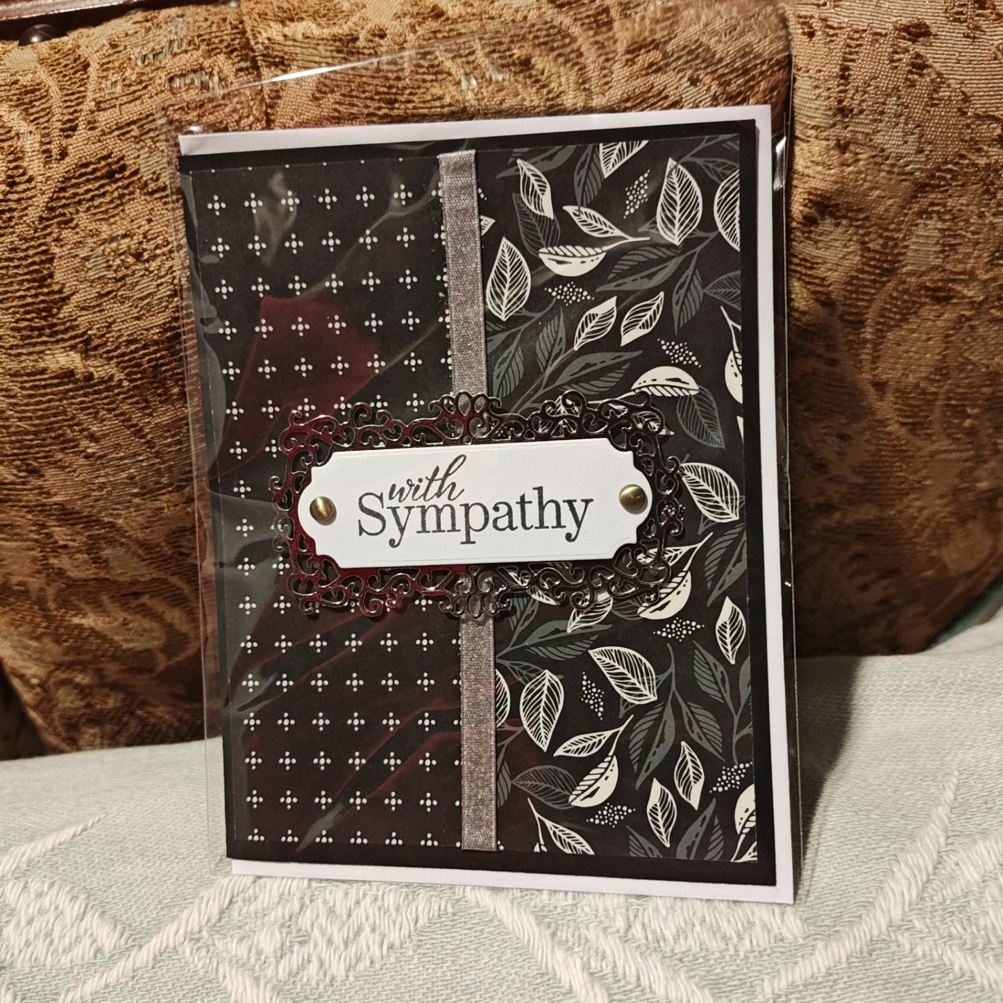 Handmade Greeting Card - Black and White - Standard