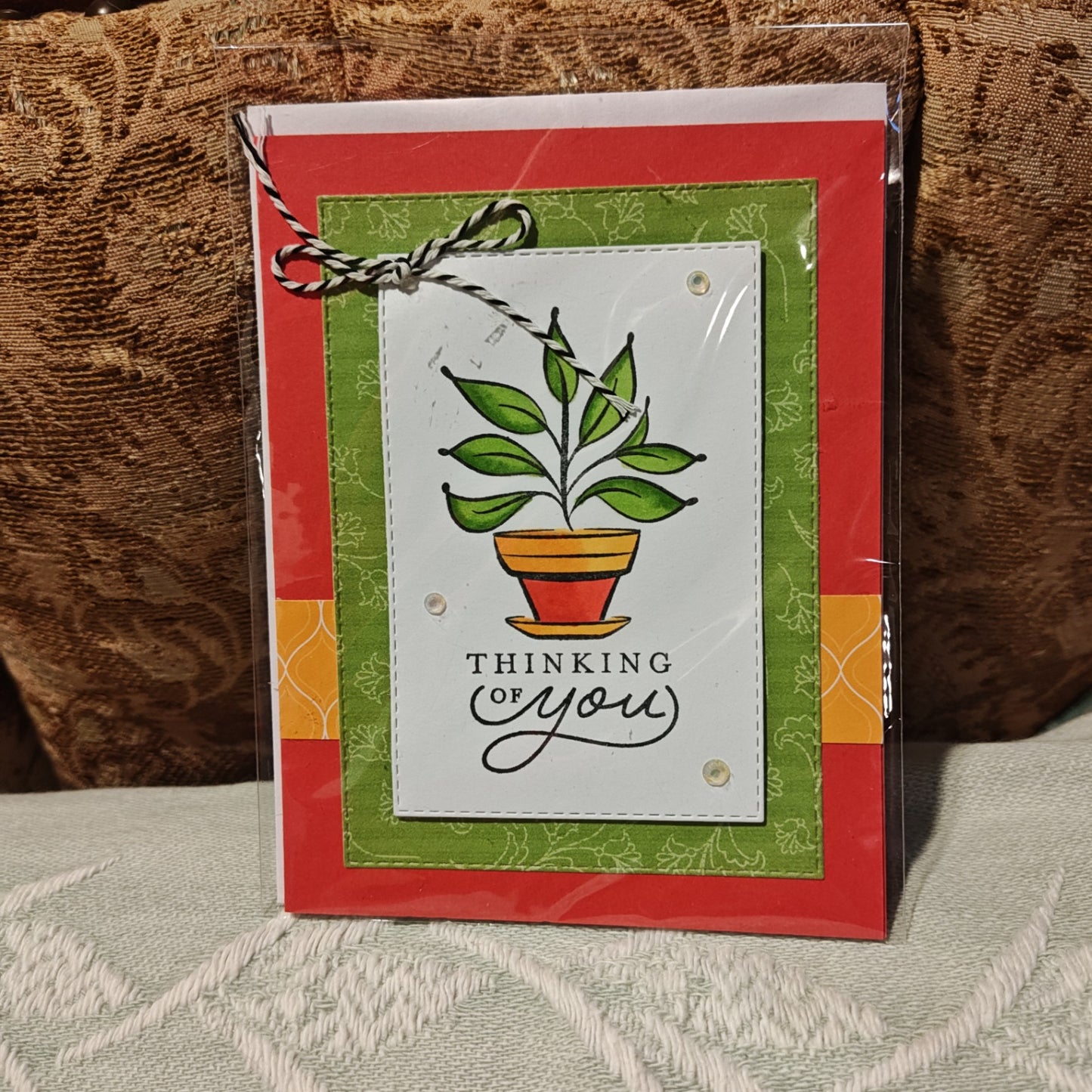 Handmade Greeting Card - Multicolor - Standard