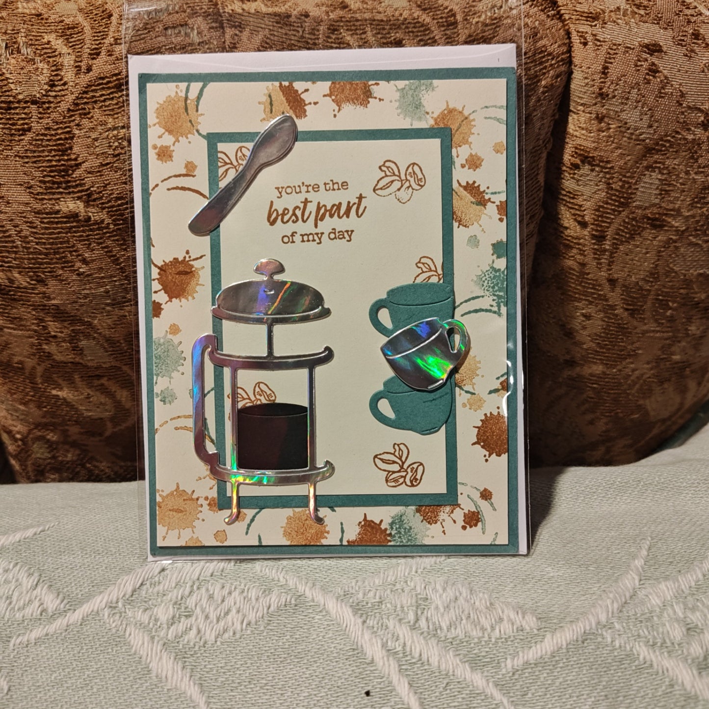 Handmade Greeting Card - Multicolor - Standard Card