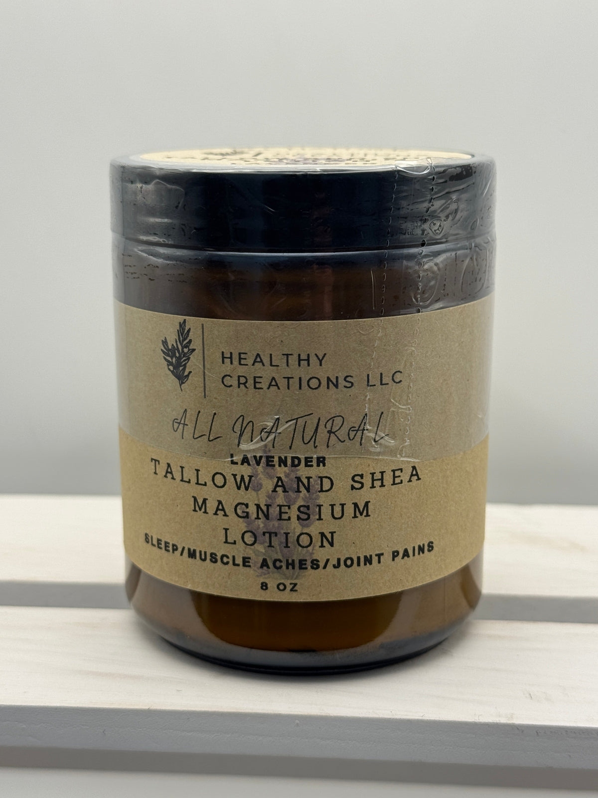 Tallow & Shea Magnesium Lotion - Lavender - 8oz