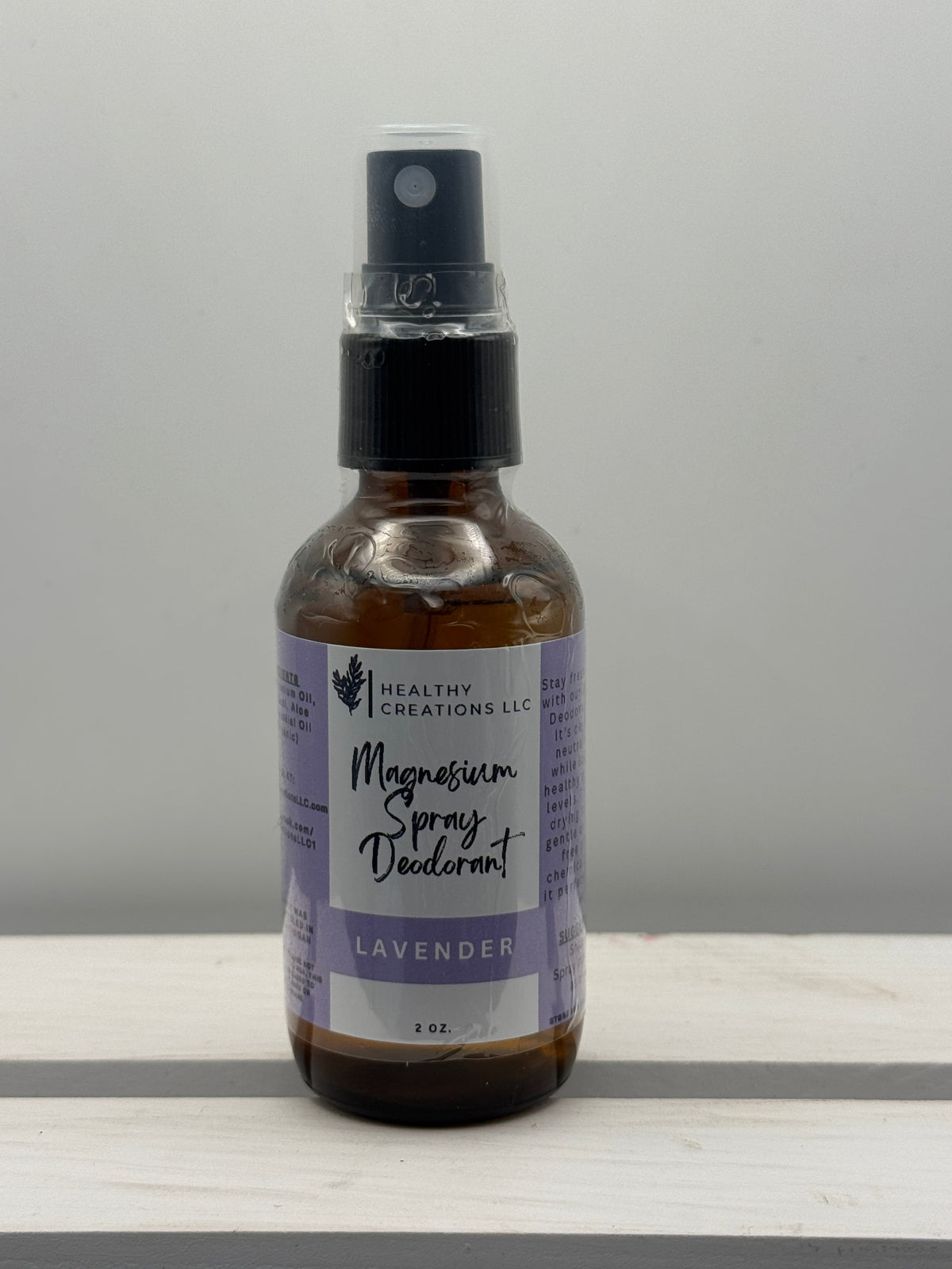 Magnesium Deodorant Spray - Lavender