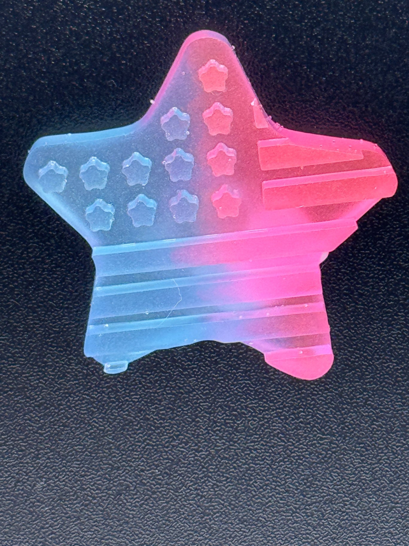 Magnet - Patriotic - Pink/Blue - 2"