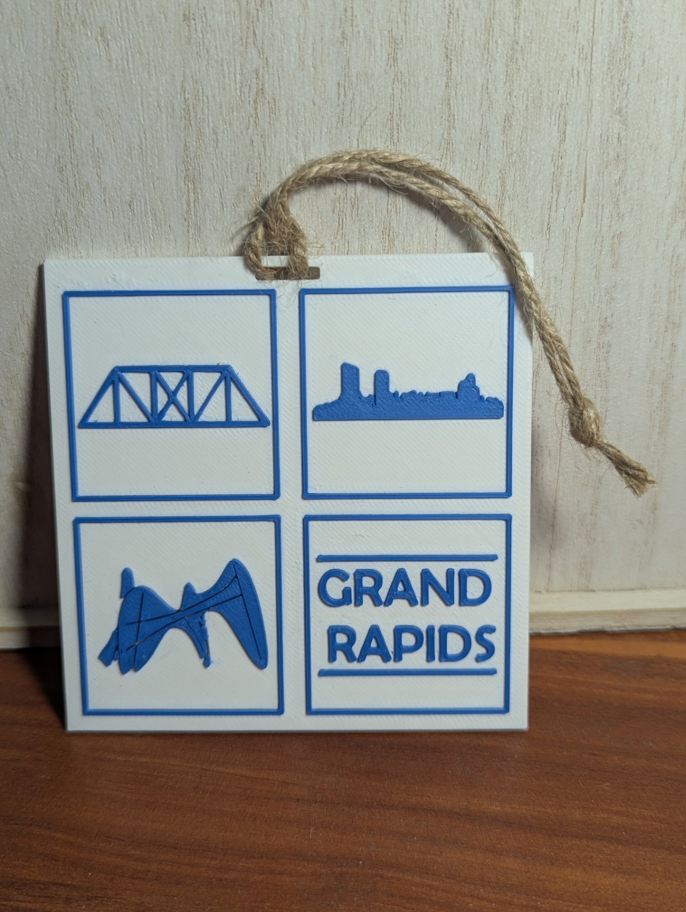 Square Grand Rapids Ornaments