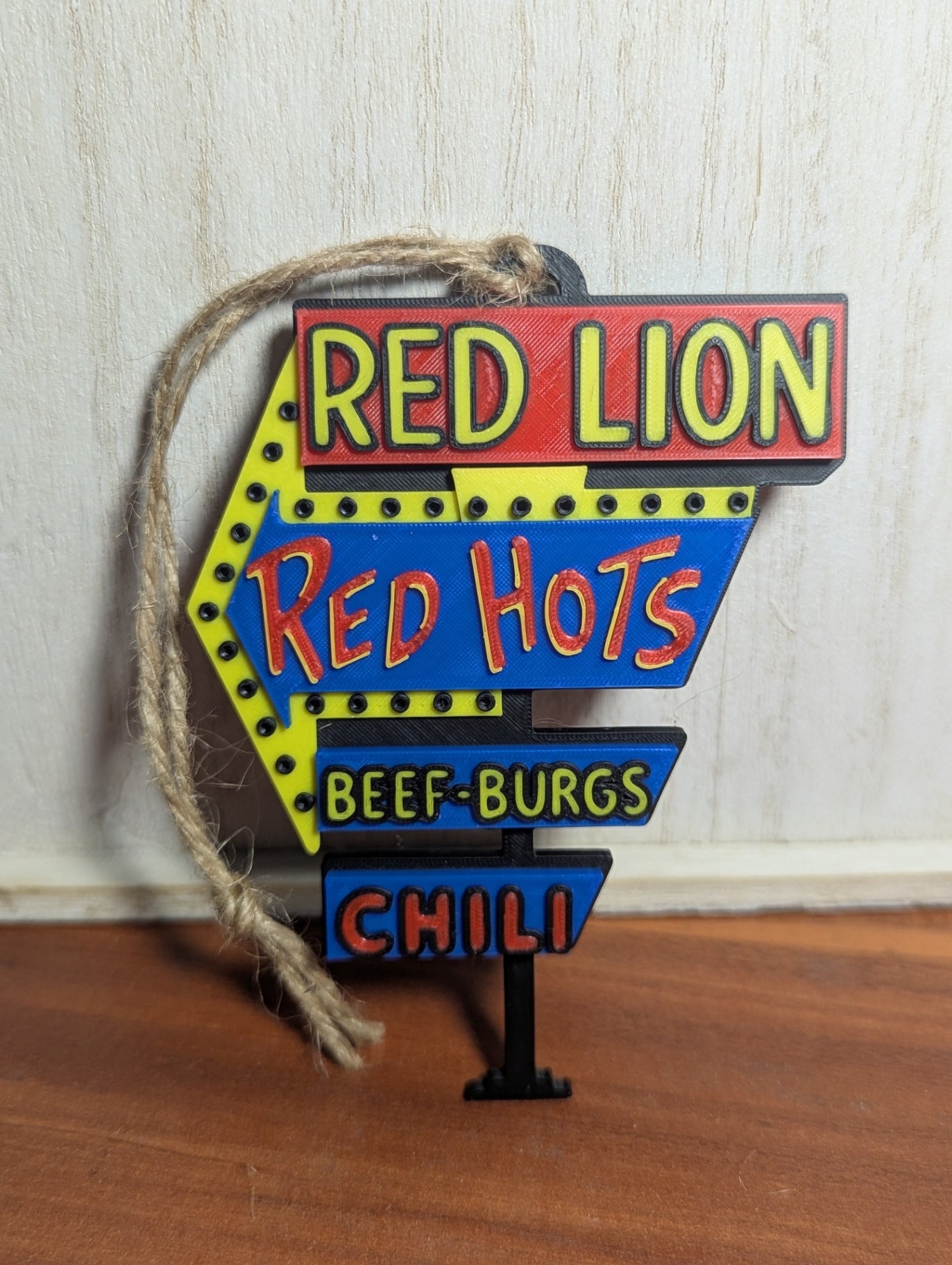 Red Lion Ornaments