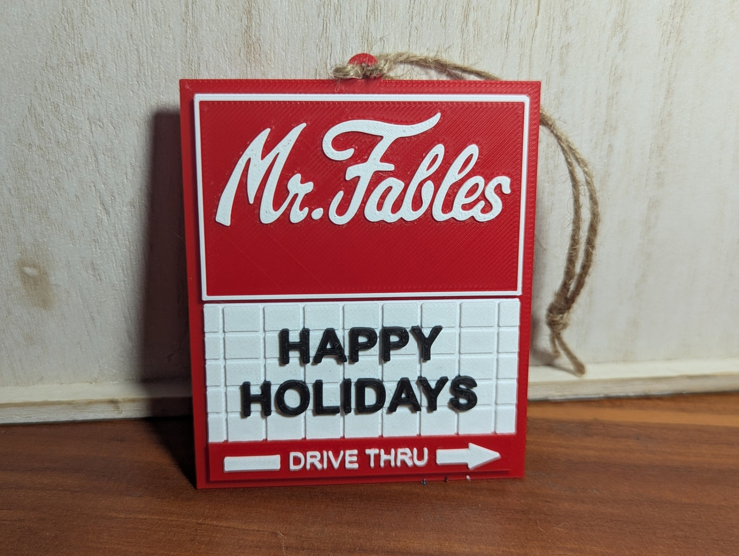 Mr. Fables Ornaments