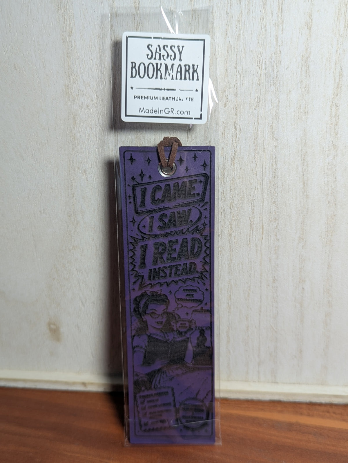 I came. I saw. I read instead. bookmark