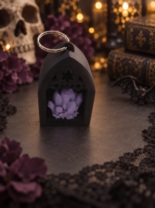 Victorian Single Clicker Bookcase Keychain