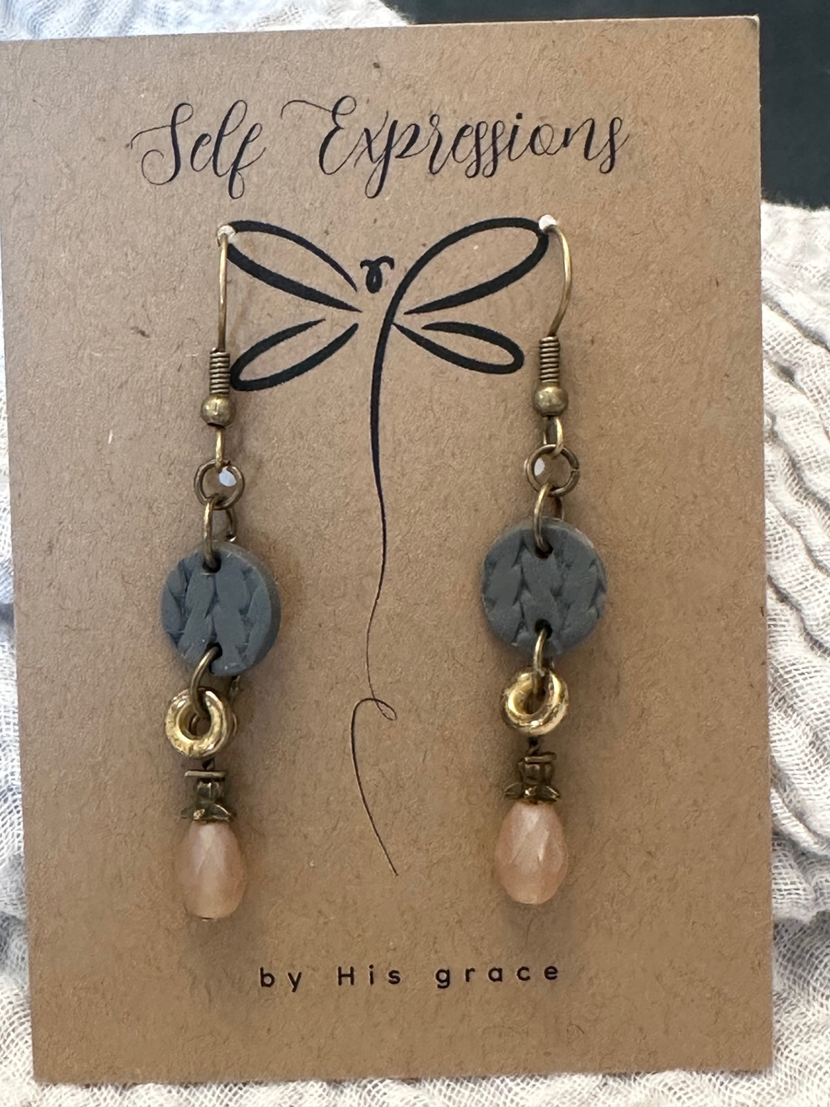 Self Expressions Designs Jewelry - Gray, Gold, Cream - Not specified