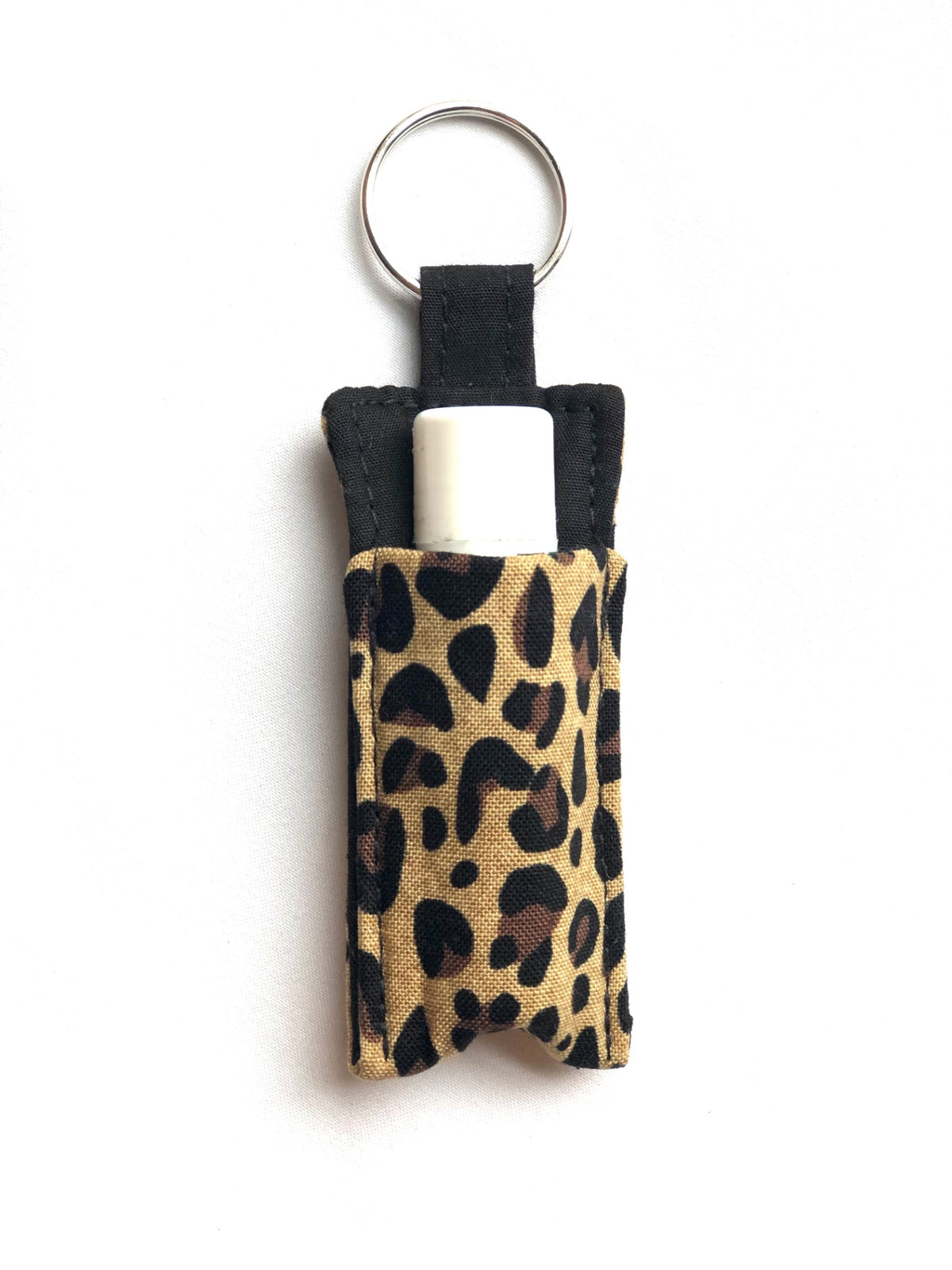 Leopard Print Chapstick Holder