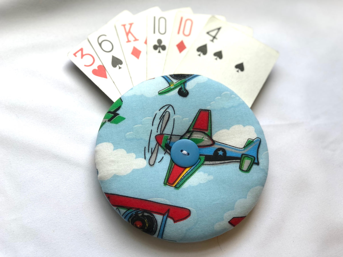 Airplanes Playing Card Holder