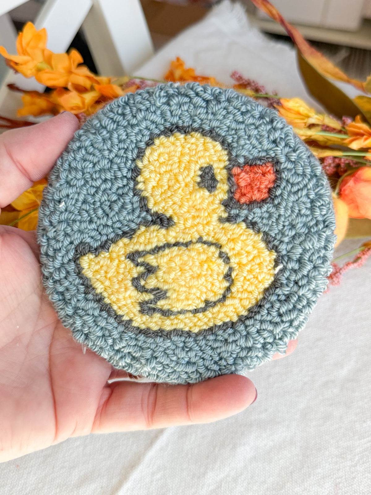 Rubber Ducky Mug Rug Coaster