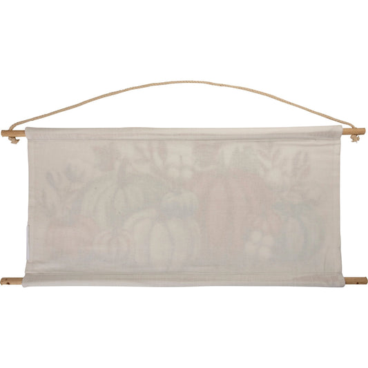 Pumpkin Burlap Canvas Fall Wall Decor – 24"