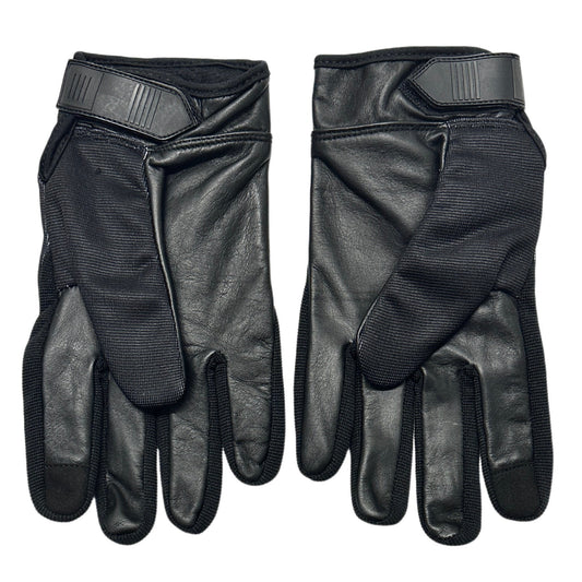 Black Gloves - Purple Logo